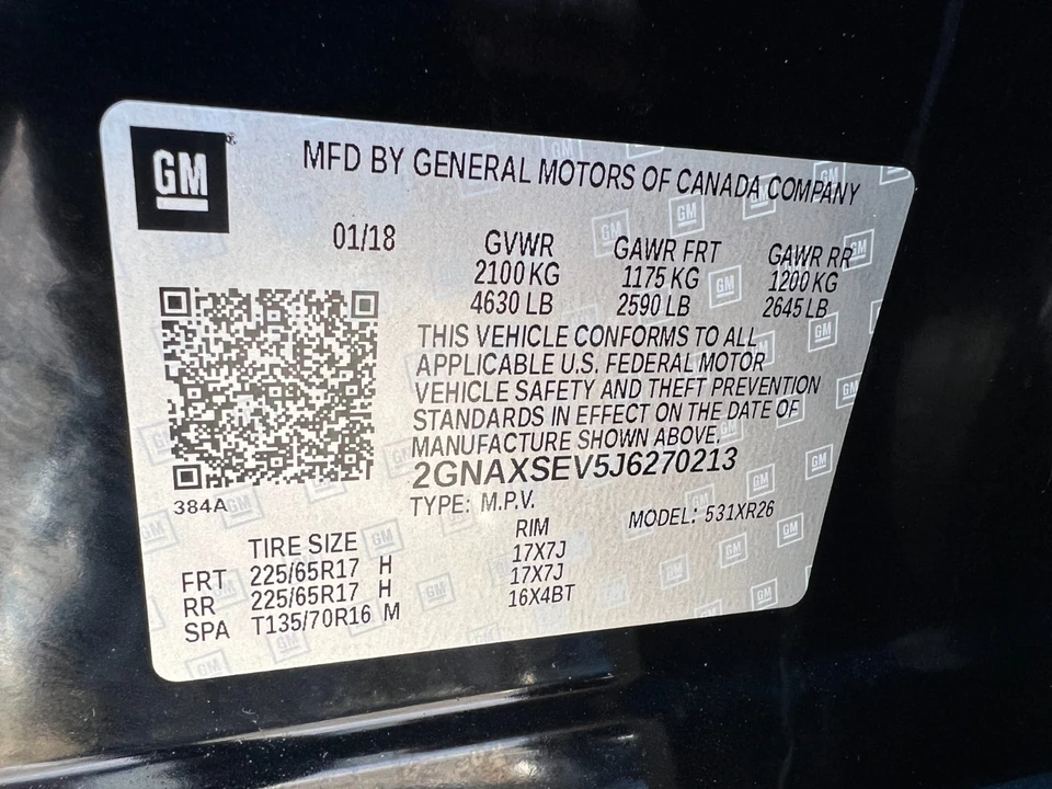 2018 Chevrolet Equinox - Image 10 of 21