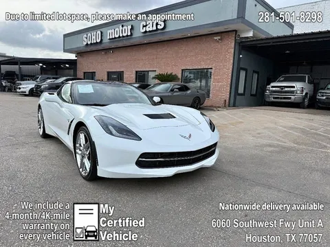 2018 Chevrolet Corvette Stingray 2LT