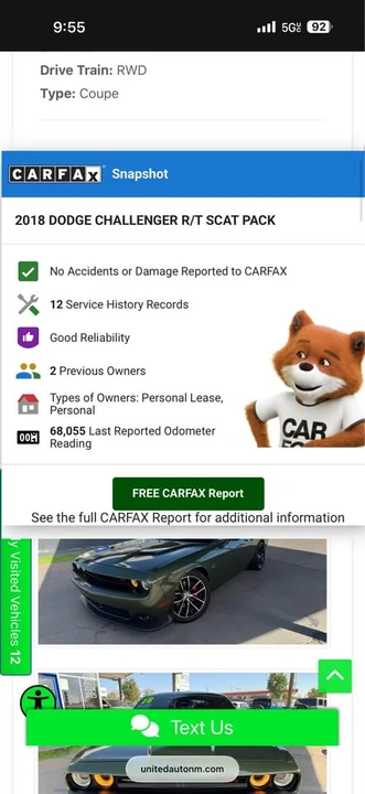 2018 Dodge Challenger SRT8 & 392 3rd Gen - Image 20 of 20