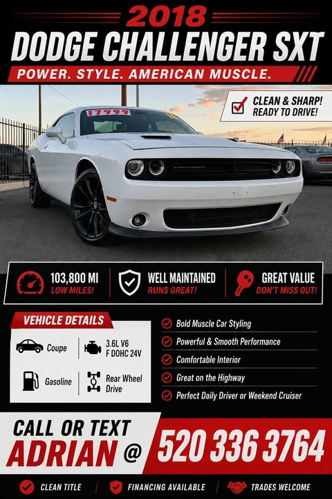 2018 Dodge Challenger 3rd Gen - Image 6 of 12
