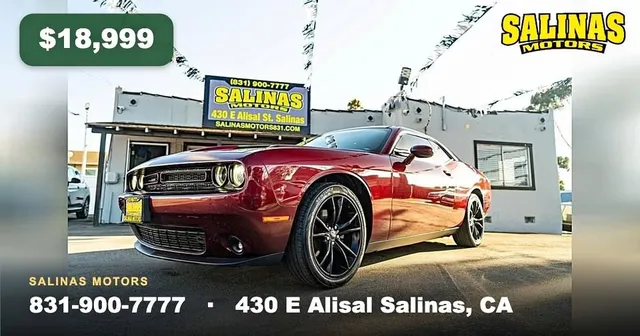 2018 Dodge Challenger SXT Plus RWD
