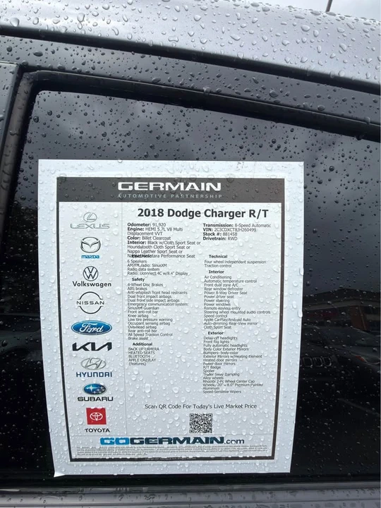 2018 Dodge Charger 7th Gen - Image 7 of 11