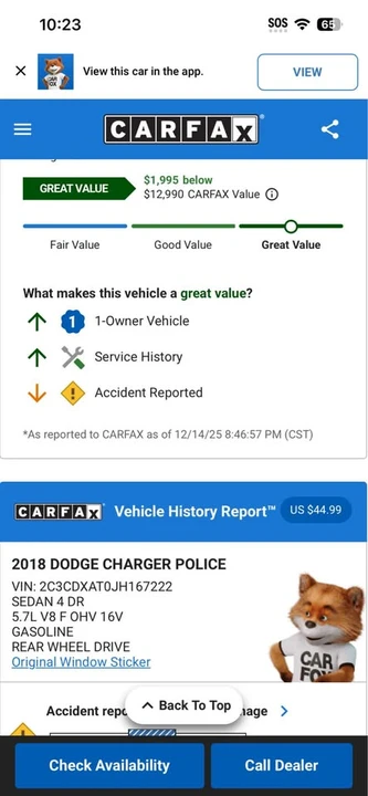 2018 Dodge Charger 7th Gen - Image 8 of 8