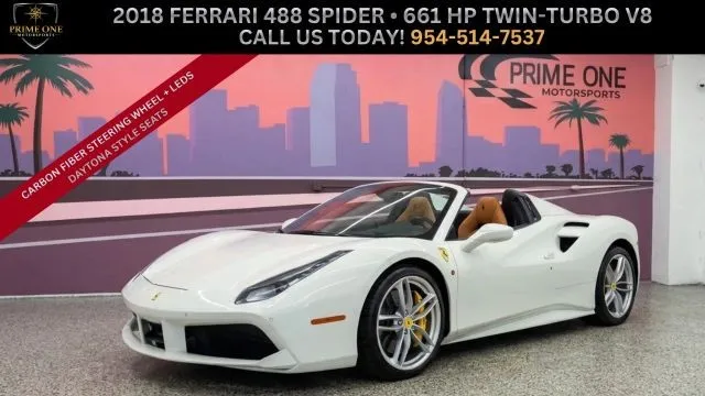 2018 Ferrari 488 Spider