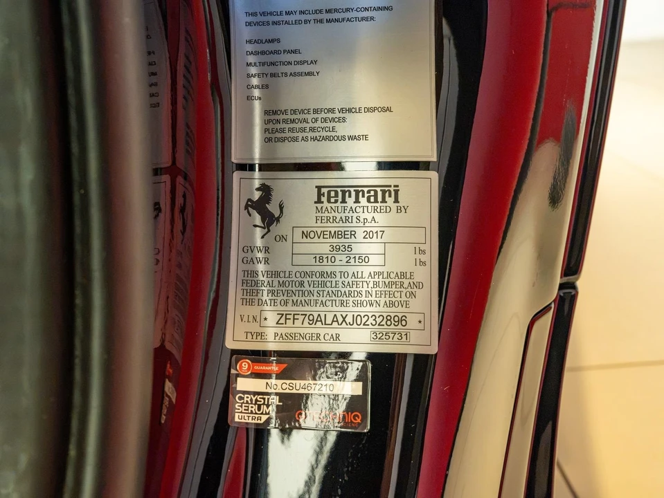 2018 Ferrari 488 GTB - Image 26 of 26