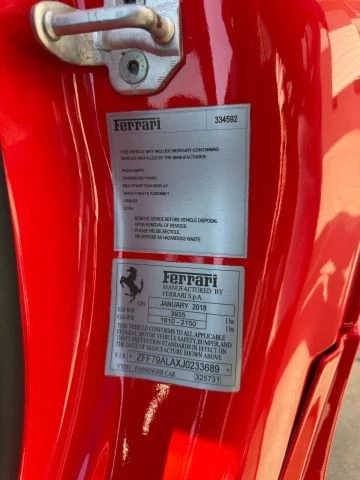 2018 Ferrari 488 GTB - Image 11 of 12