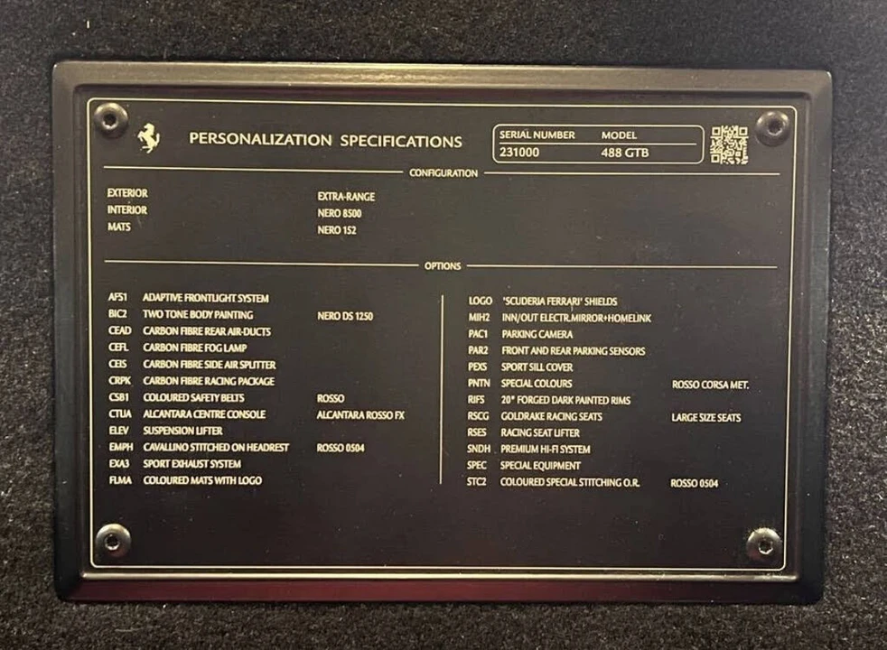 2018 Ferrari 488 GTB - Image 12 of 31