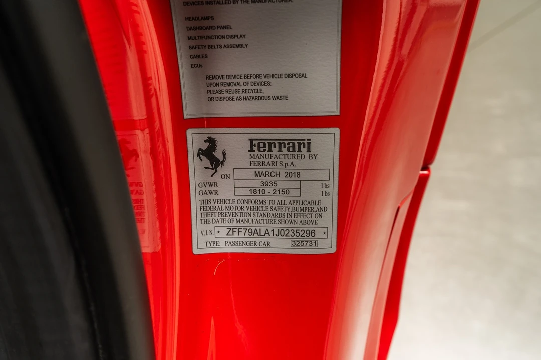 2018 Ferrari 488 GTB - Image 20 of 21