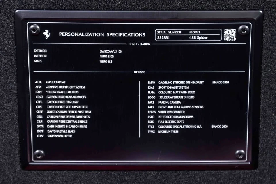 2018 Ferrari 488 Spider - Image 20 of 20