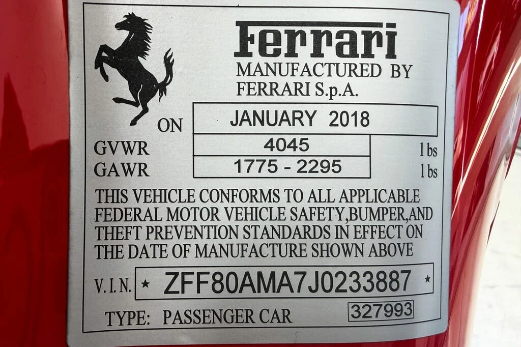 2018 Ferrari 488 Spider - Image 18 of 31