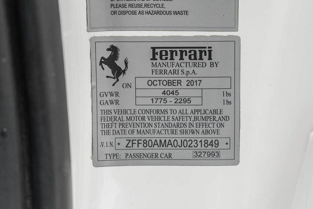 2018 Ferrari 488 Spider - Image 19 of 31