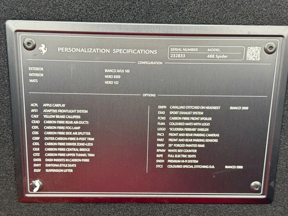 2018 Ferrari 488 Spider - Image 17 of 31