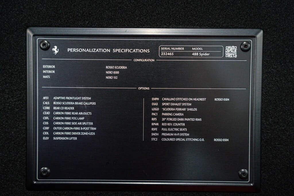 2018 Ferrari 488 Spider - Image 23 of 23