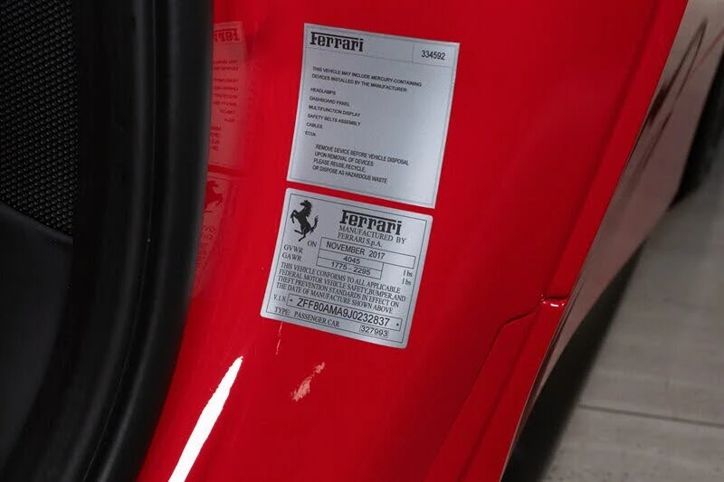 2018 Ferrari 488 Spider - Image 9 of 31