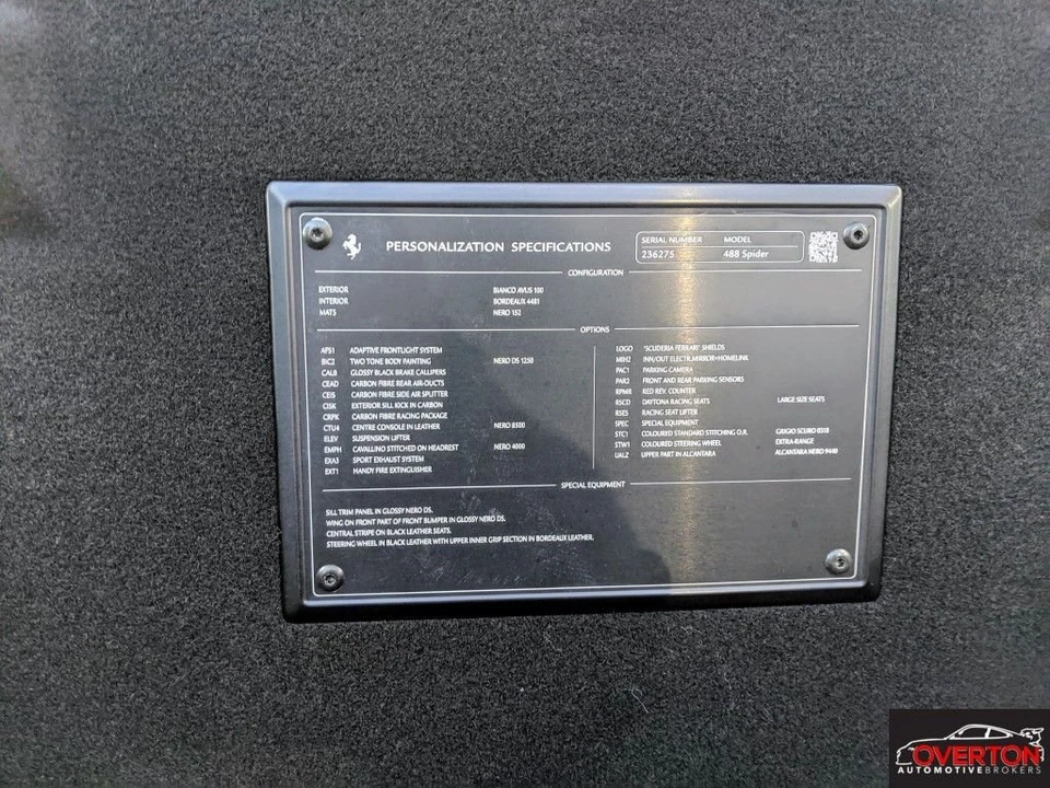 2018 Ferrari 488 Spider - Image 14 of 16