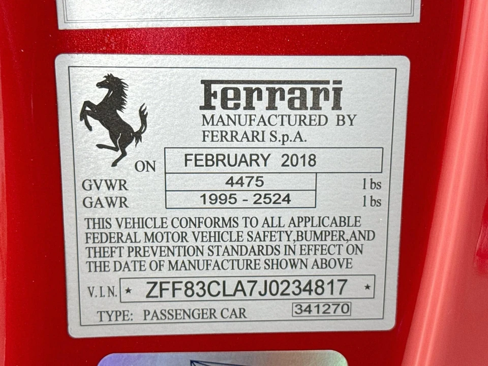 2018 Ferrari 812 Superfast - Image 27 of 29