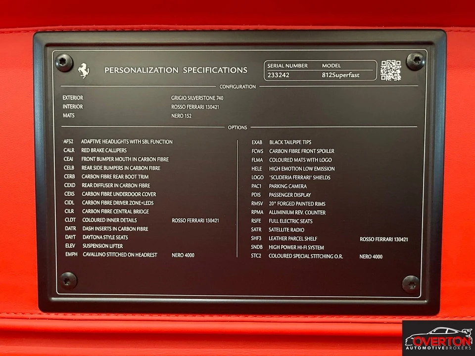 2018 Ferrari 812 Superfast - Image 26 of 29