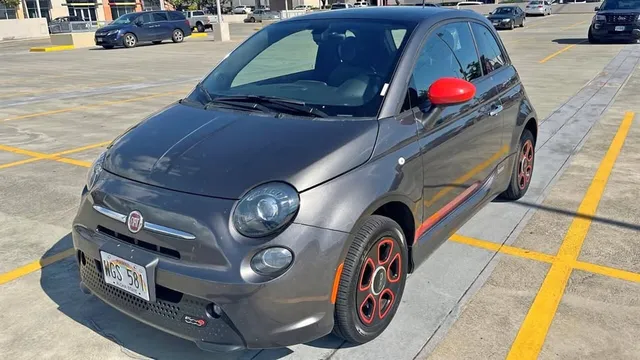 2018 Fiat 500e Gray Bullit