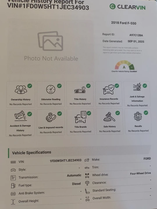 2018 Ford Super Duty 4th Gen - Image 8 of 8