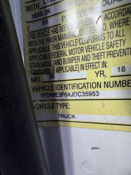 2018 Ford Econoline Van - Image 16 of 16
