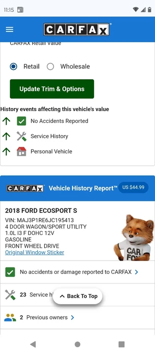 2018 Ford EcoSport - Image 13 of 20