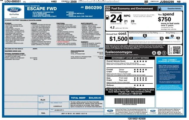 2018 Ford Escape - Image 3 of 21