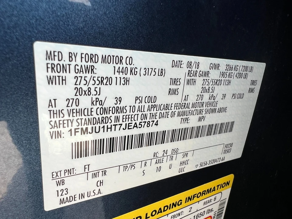 2018 Ford Expedition 4th Gen - Image 11 of 21