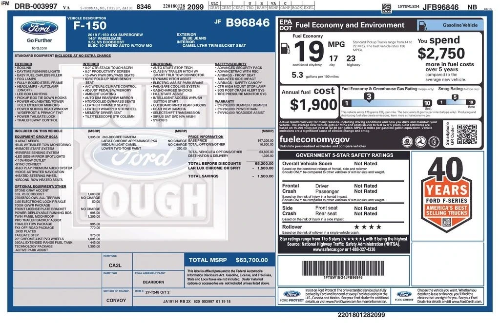2018 Ford F-150 13th Gen - Image 6 of 12