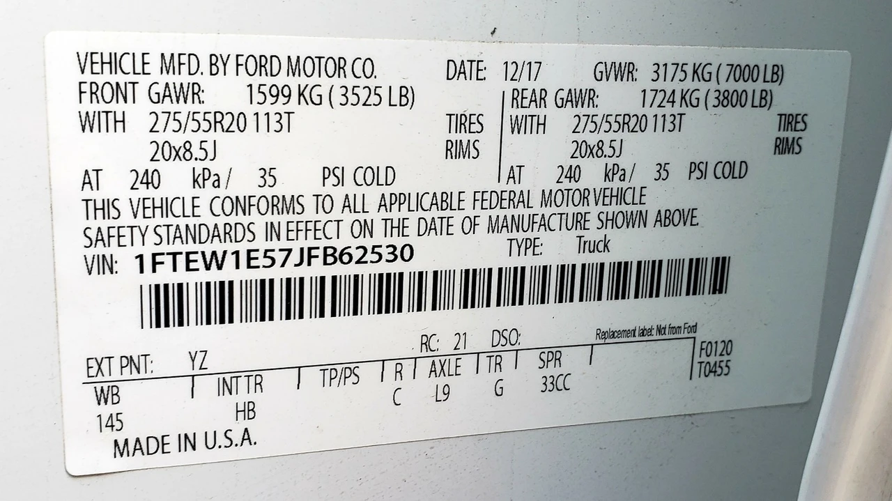 2018 Ford F-150 13th Gen - Image 24 of 24