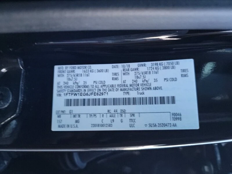 2018 Ford F-150 13th Gen - Image 7 of 20