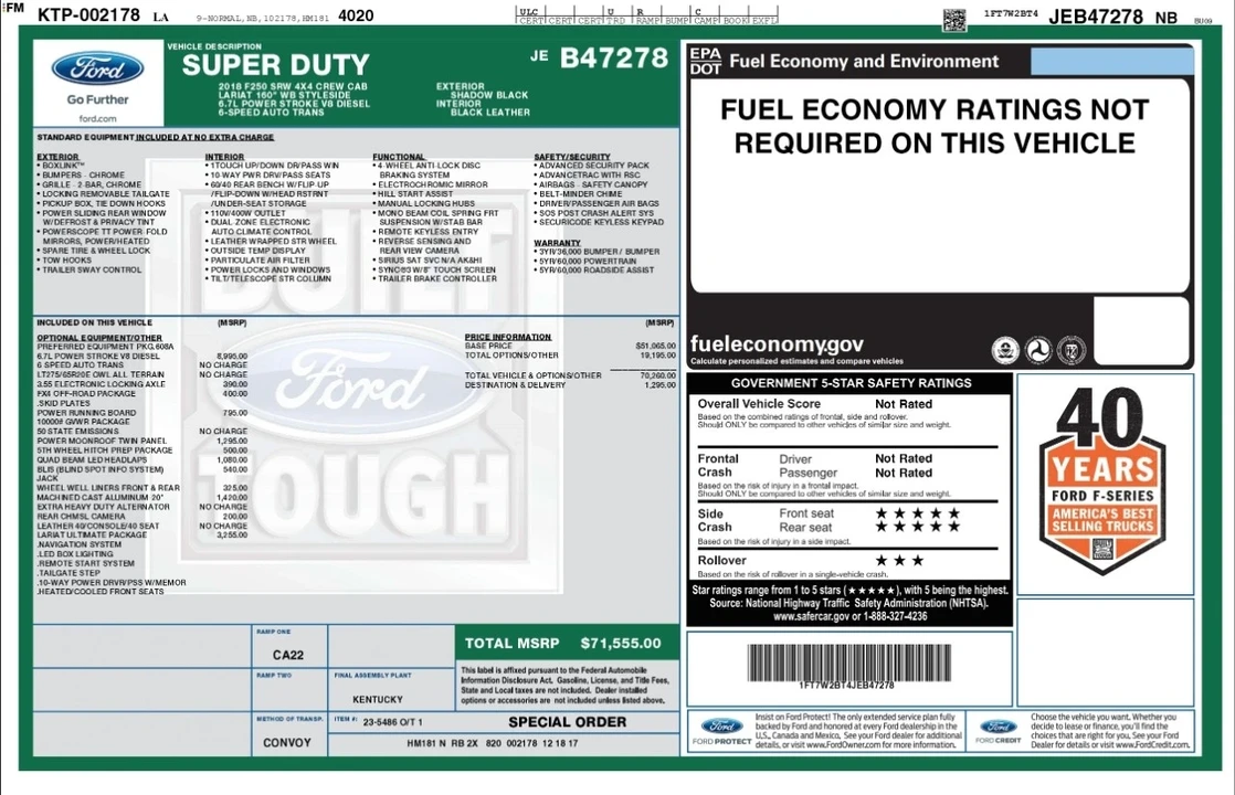 2018 Ford Super Duty 4th Gen - Image 4 of 21