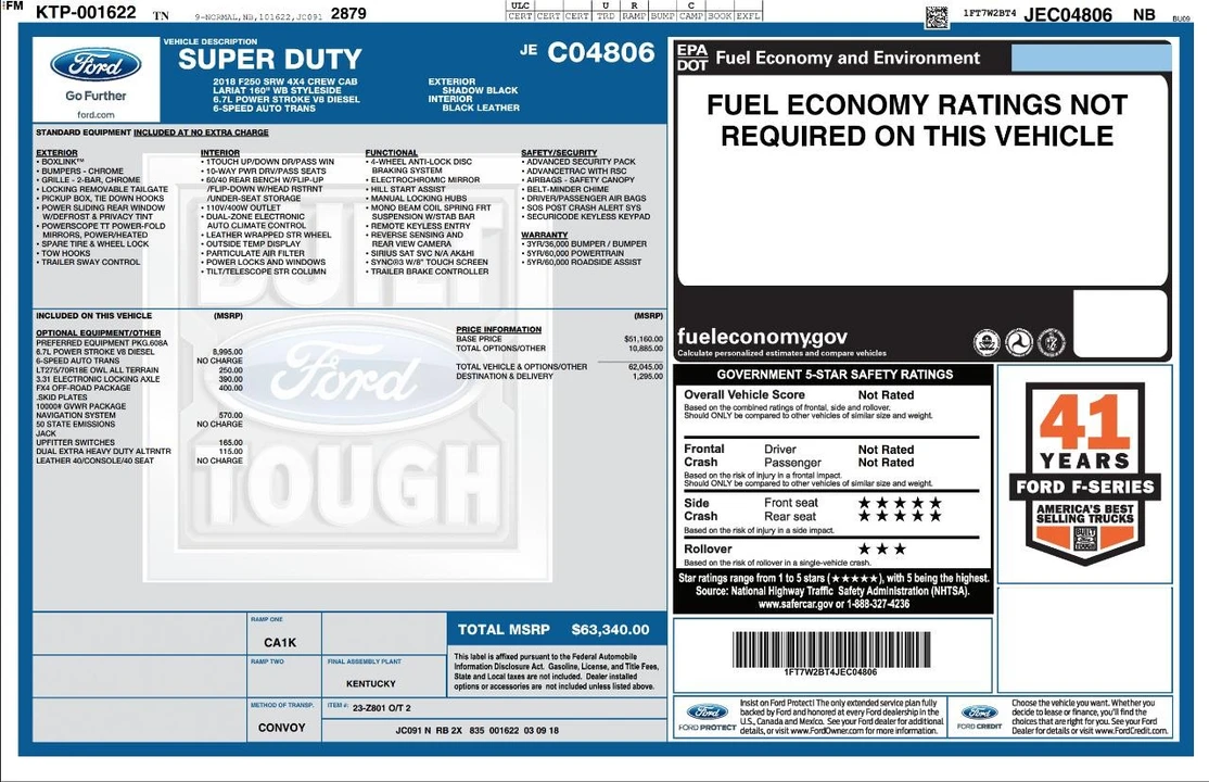 2018 Ford Super Duty 4th Gen - Image 4 of 31