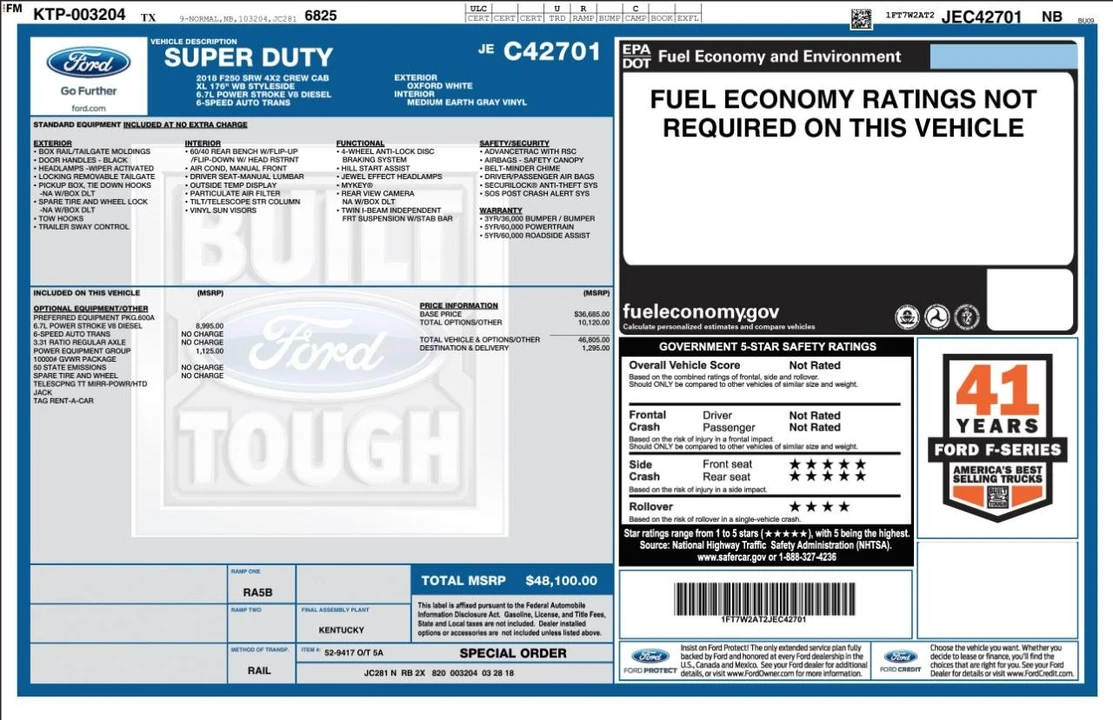 2018 Ford Super Duty 5th Gen - Image 4 of 12