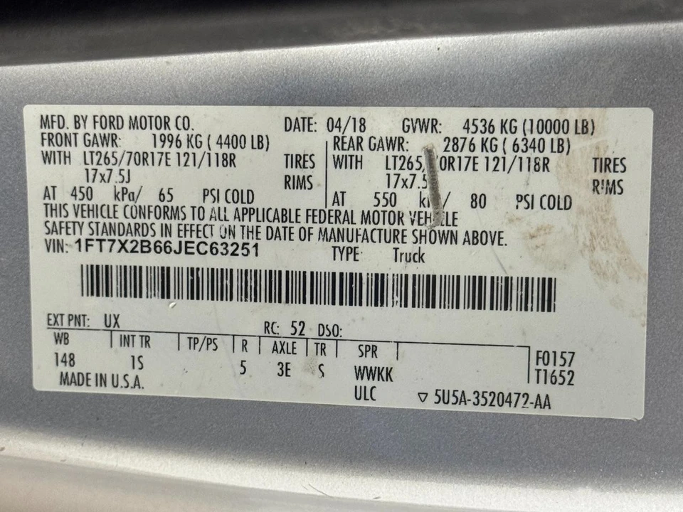2018 Ford Super Duty 4th Gen - Image 19 of 19