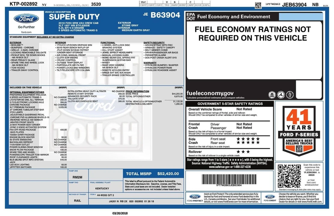 2018 Ford Super Duty 4th Gen - Image 5 of 21