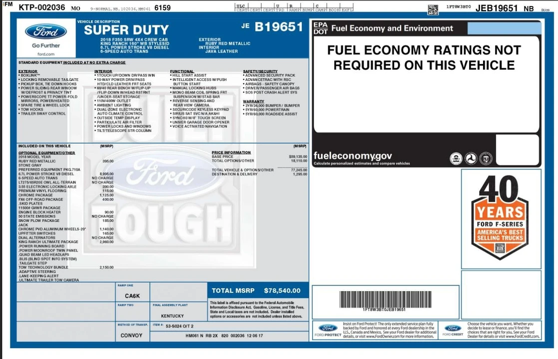 2018 Ford Super Duty 4th Gen - Image 4 of 21