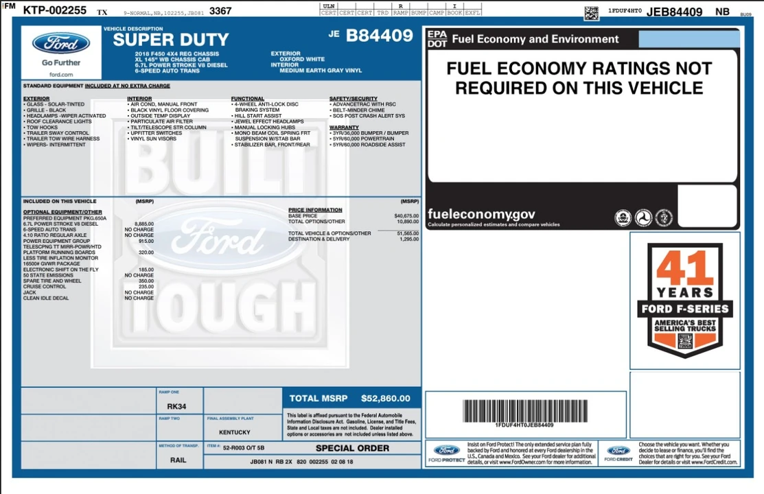 2018 Ford Super Duty 4th Gen - Image 4 of 12