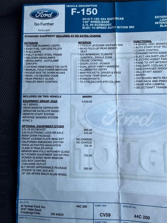 2018 Ford F-150 13th Gen - Image 8 of 9