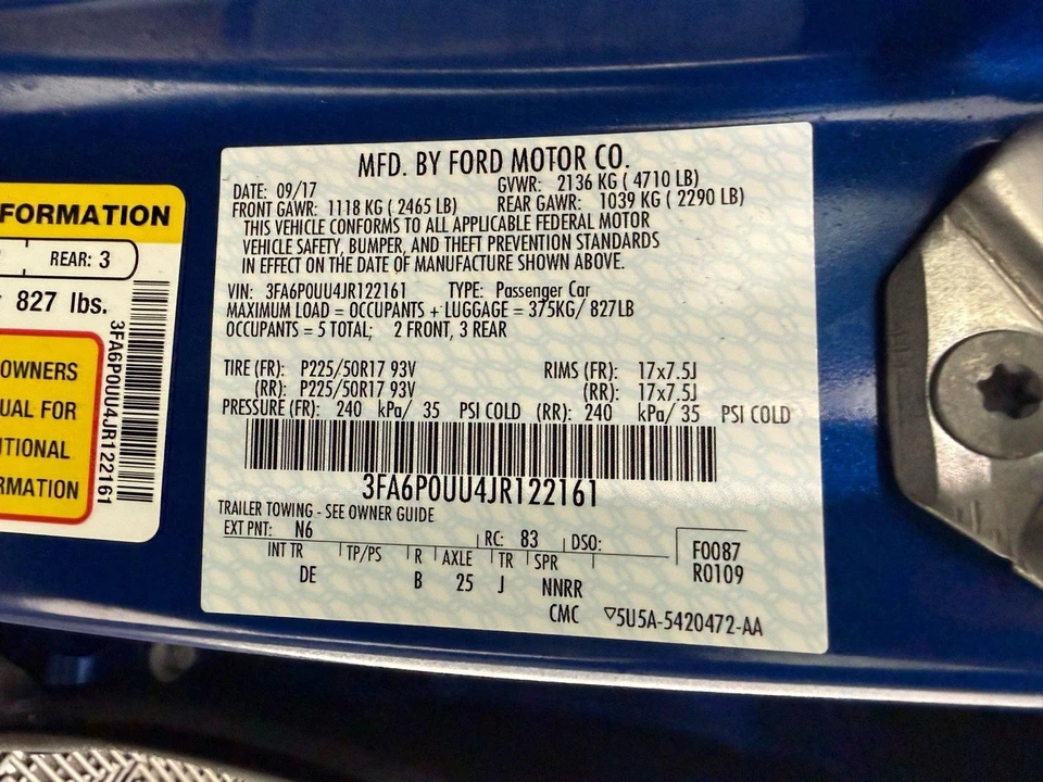 2018 Ford Fusion 2nd Gen - Image 16 of 21