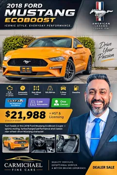 2018 Ford Mustang EcoBoost