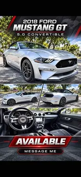 2018 Ford Mustang GT Convertible 2D