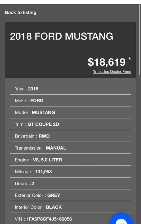 2018 Ford S550 Mustang GT - Image 10 of 10
