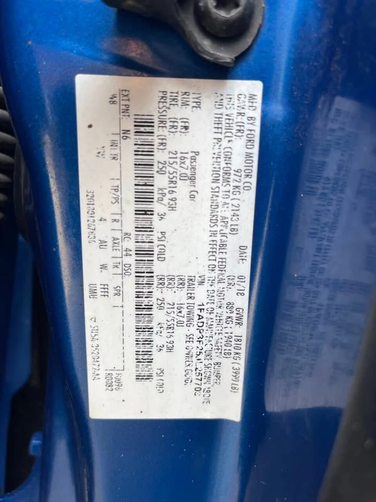 2018 Ford Focus 3rd Gen - Image 20 of 20