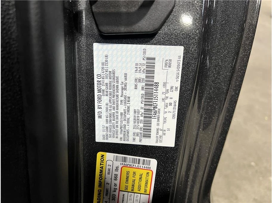 2018 Ford S550 Mustang - Image 18 of 20