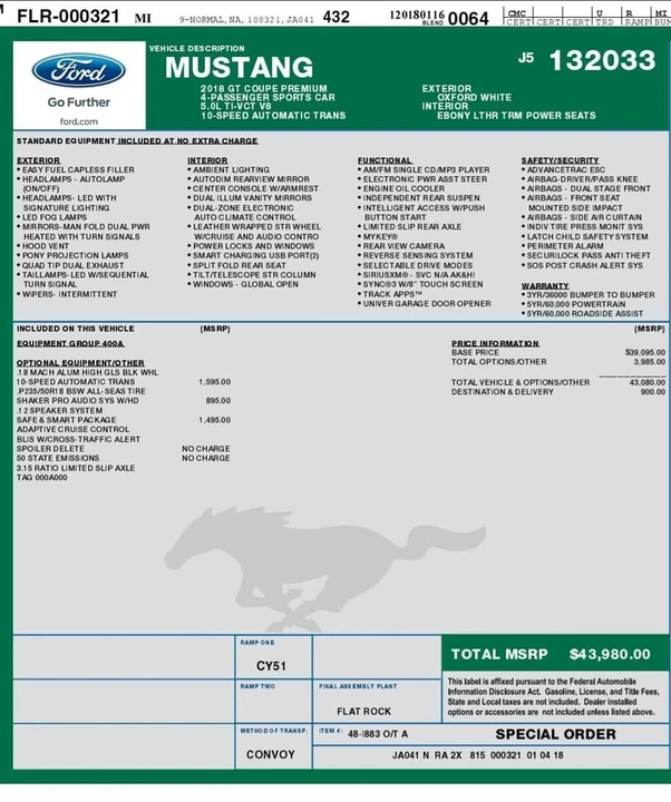 2018 Ford S550 Mustang - Image 18 of 18