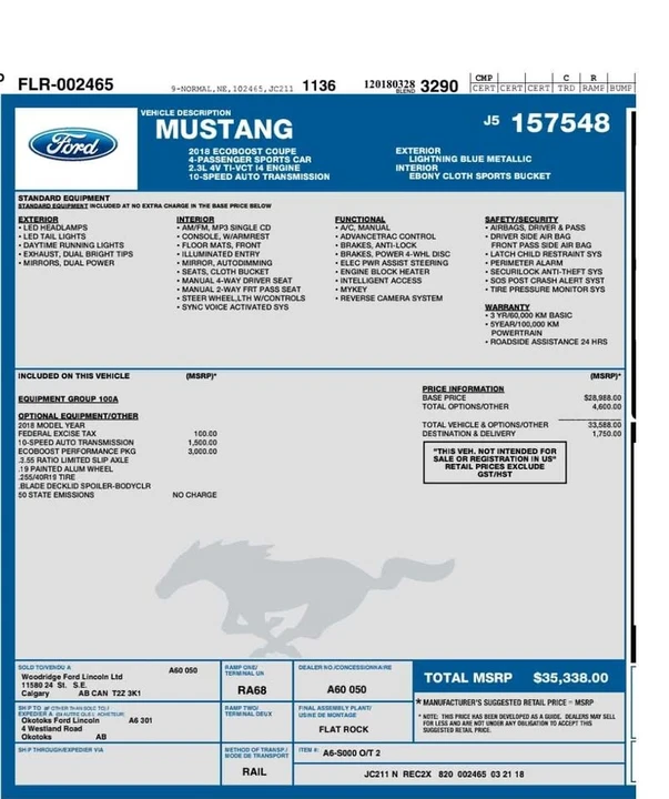 2018 Ford S550 Mustang - Image 13 of 13