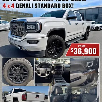 2018 GMC Sierra 1500 Denali Crew Cab 4x4