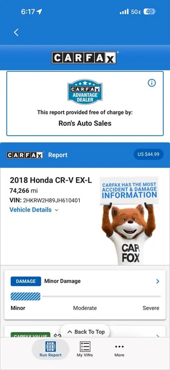 2018 Honda CR-V 5th Gen - Image 15 of 16