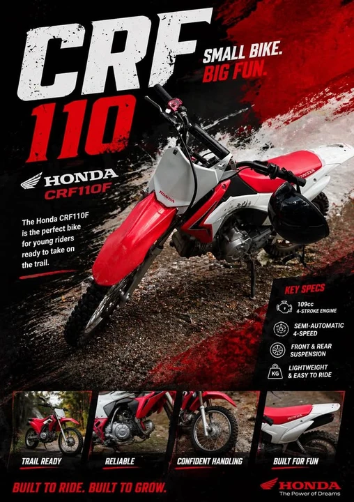 2018 Honda CRF - Image 3 of 7