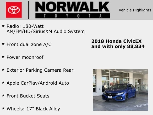 2018 Honda Civic 10th Gen - Image 10 of 31